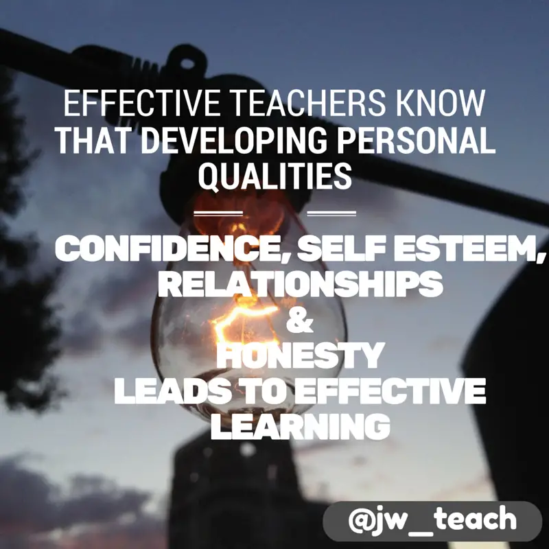 Teacher quote developing self-esteem Special Education Quotes