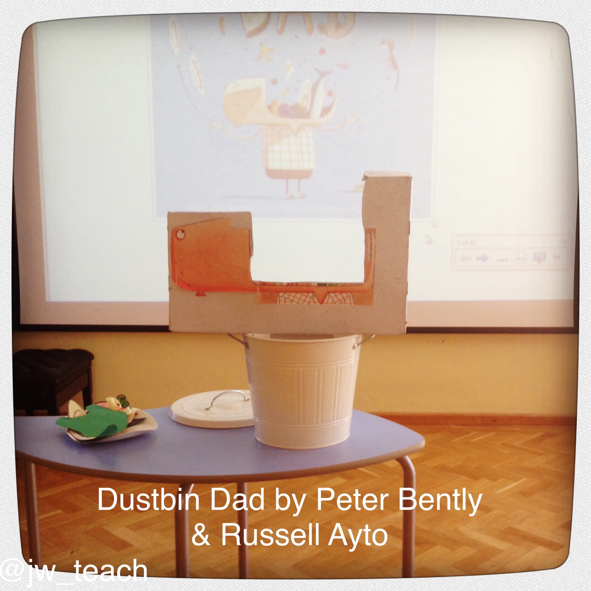Dustbin Dad by Peter Bently and Russel AYTO Immersive Storytelling