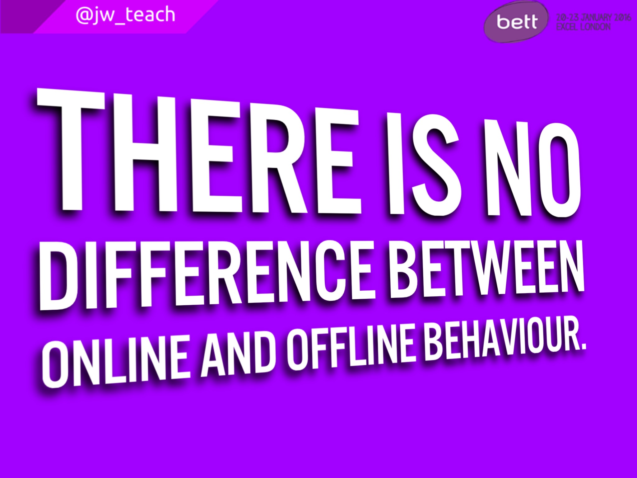 Linking Online and offline behaviour and the impact on wellbeing.