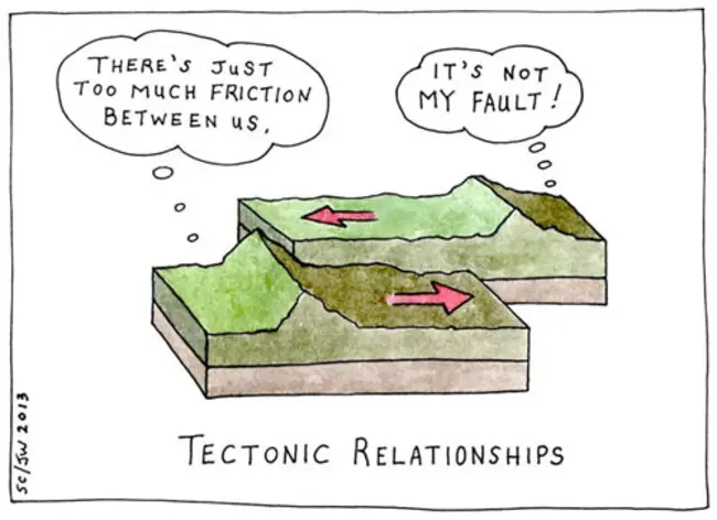 tectonic pun for Geogrpahy techer