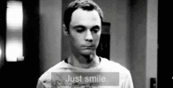 smile Sheldon Gif