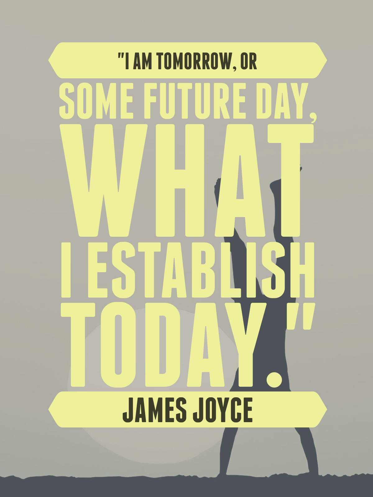 Literary Quotes For Teachers. James Joyce What I establish today