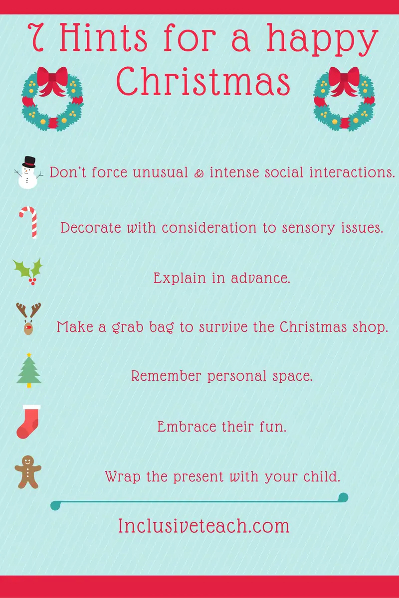 Tips for a happy Christmas with Autistic Children