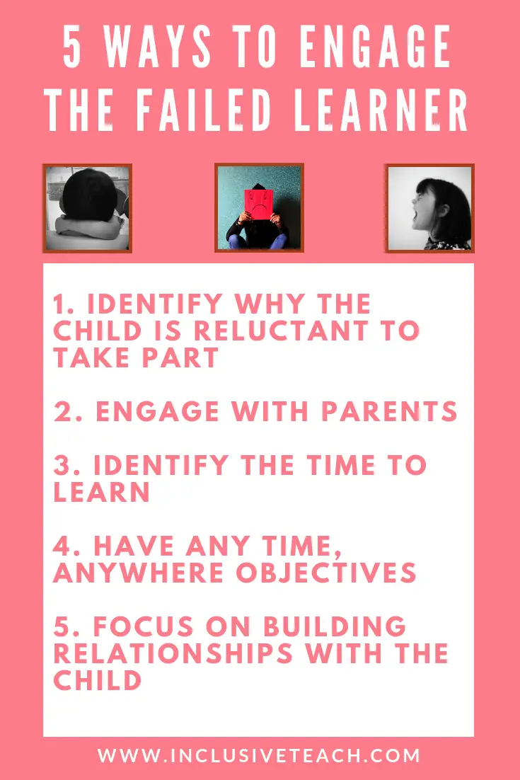 5 Ways to Engage the Failed Learner