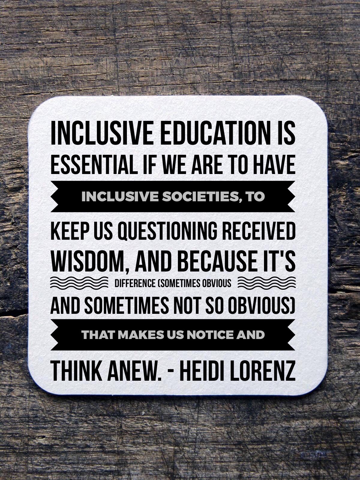 inclusive education teacher quote