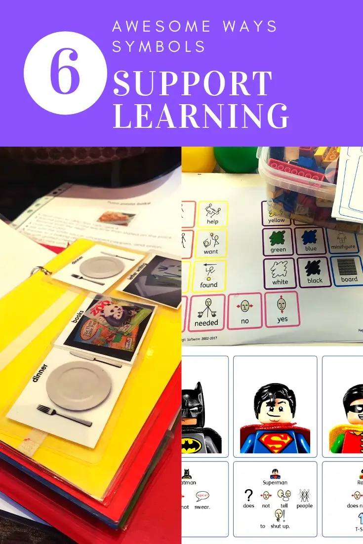 symbol visual supports teaching and learning in special education classrooms