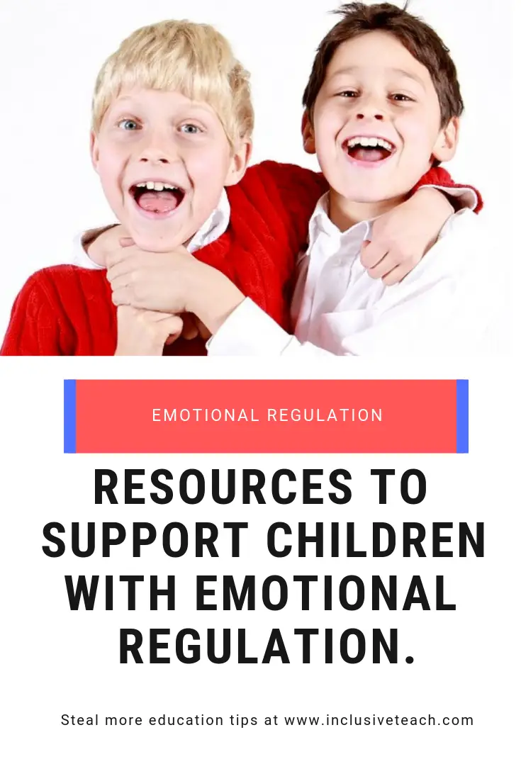Resources to support Emotional Regulation Autism