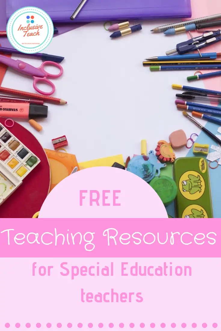 Free teaching resources for SEN teachers blog page