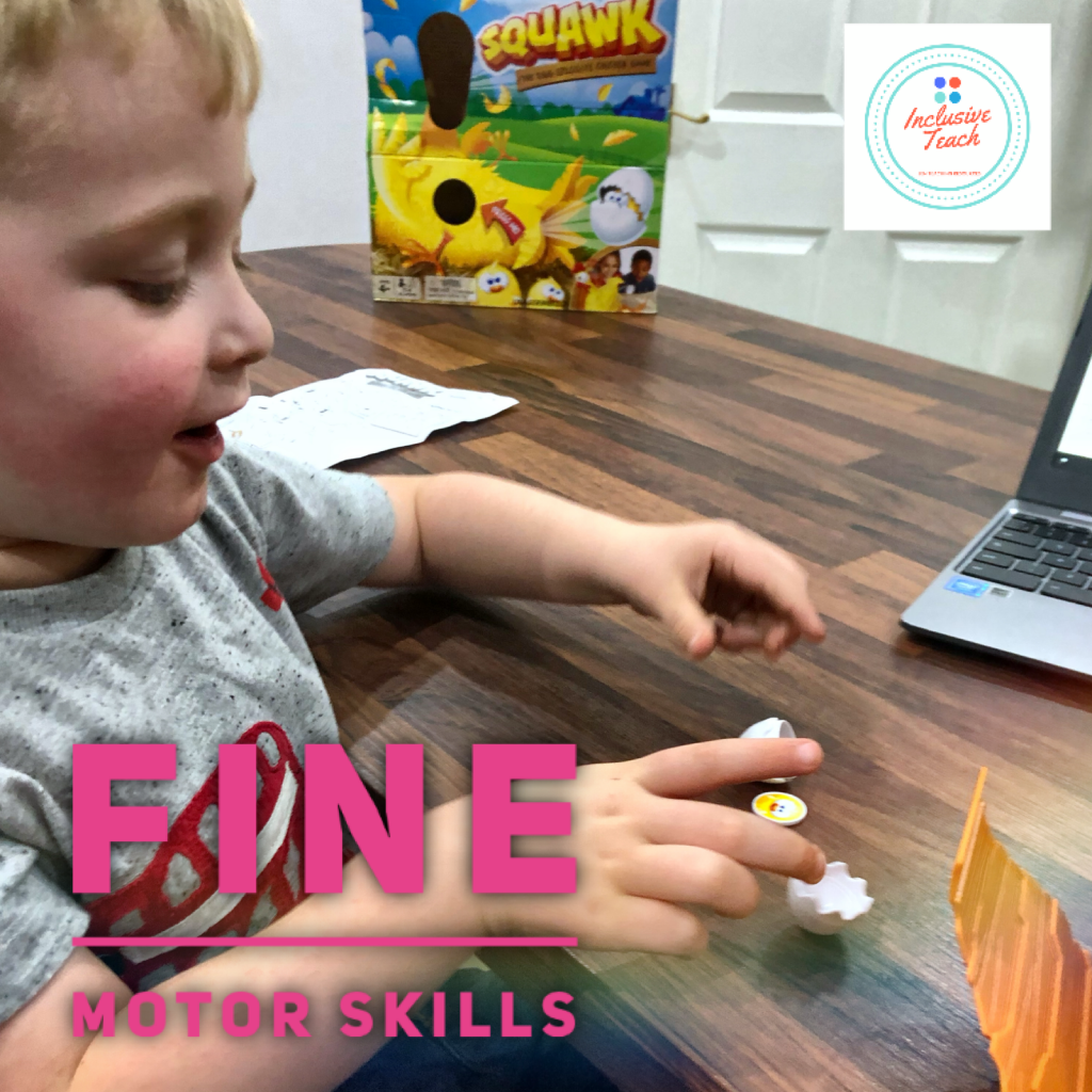 Using games to develop fine motor skills child development autism and social communication
