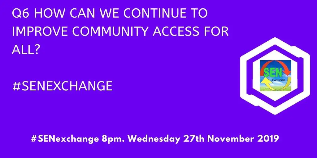 How can we continue to improve community access for all?