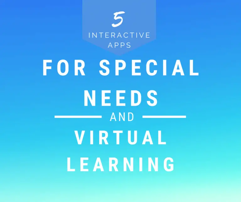 5 Interactive Apps Geared Towards Special Needs Students