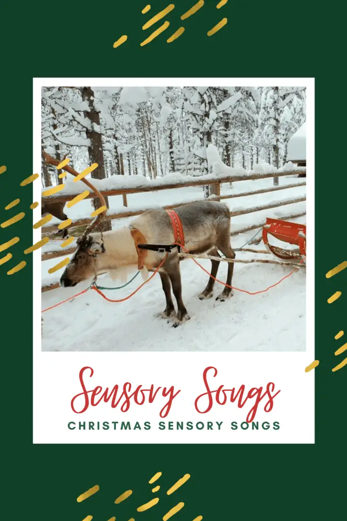 PMLD Sensory Christmas songs. Pre-school, EYFS musical activities