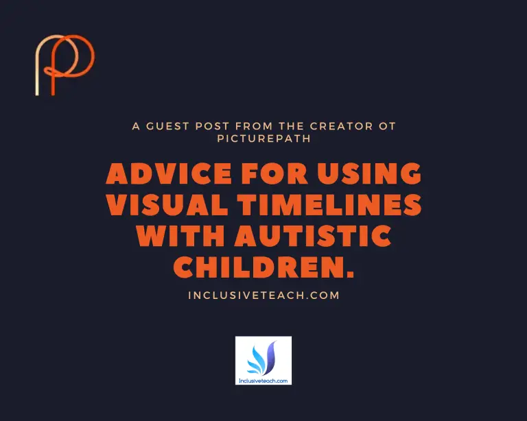 Advice for using visual timelines with Autistic children