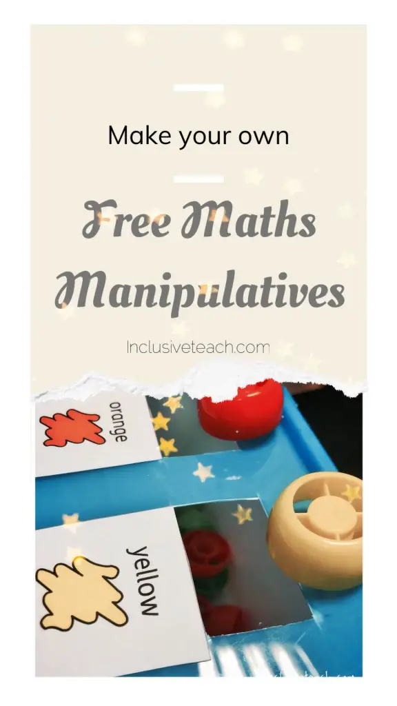 DIY Maths Manipulatives Resources For SEN learners