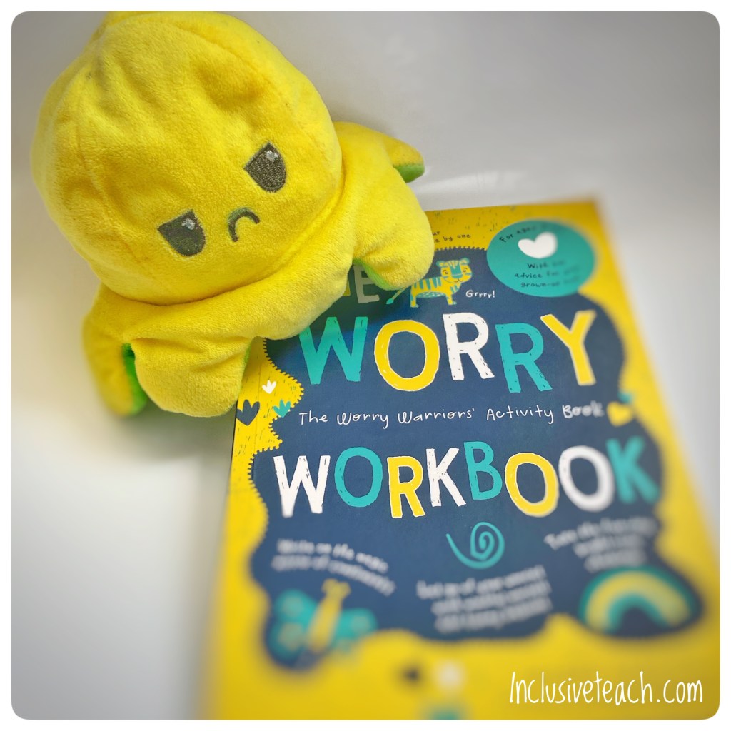 Breaks form learning using worry workbook