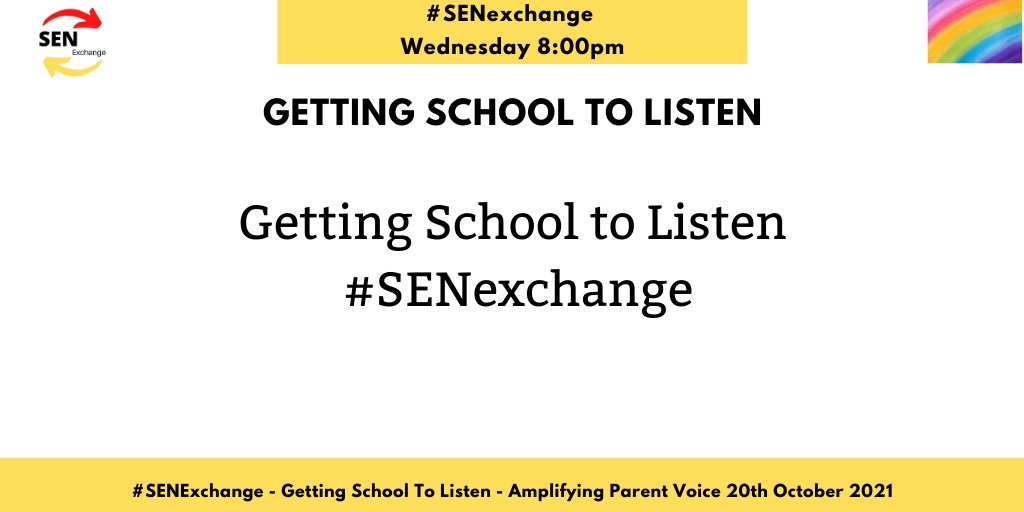 Getting School to Listen Parent voice and SEN