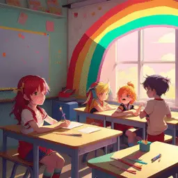 Anime style inclusion in education