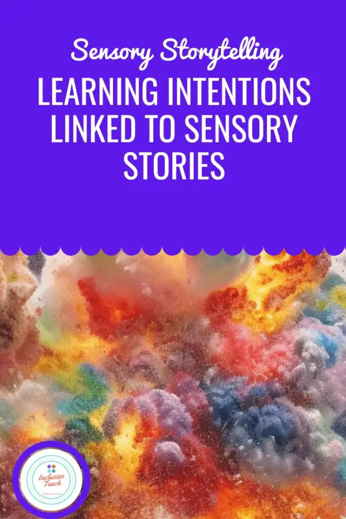 Learning Intentions Linked to  Sensory Stories learning outcomes