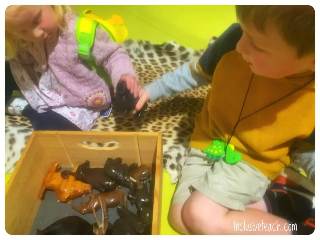 Pretend and imaginative play with animals