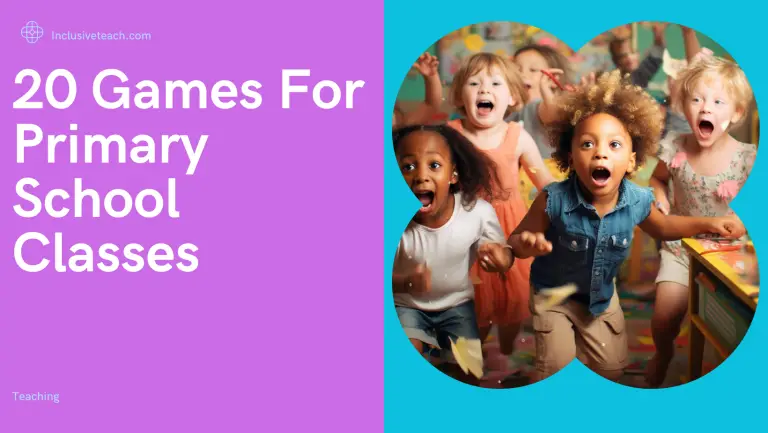 20 Primary Games For School Classes