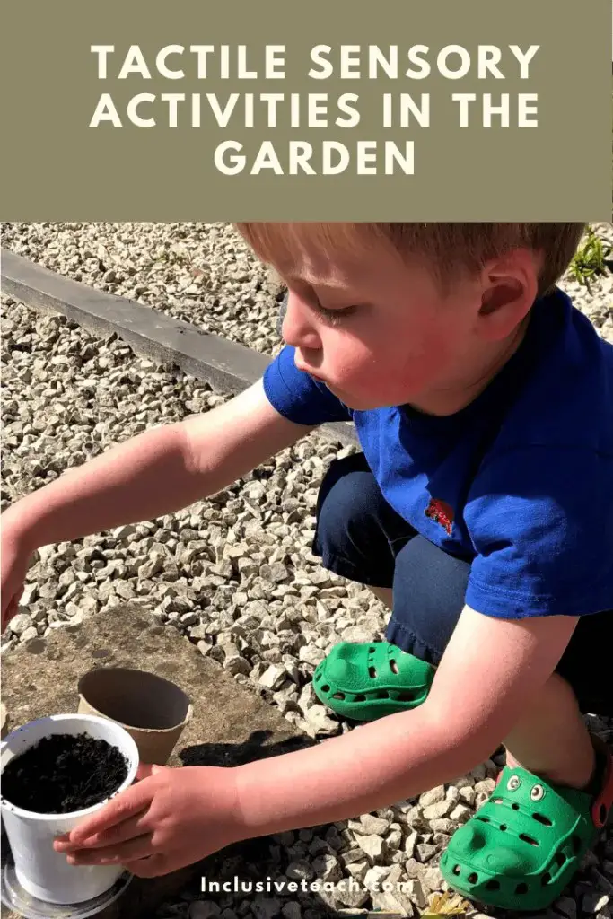 Tactile Sensory Activities In The Garden