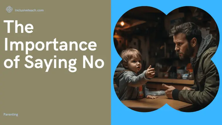 The Importance of Saying No To Your Children