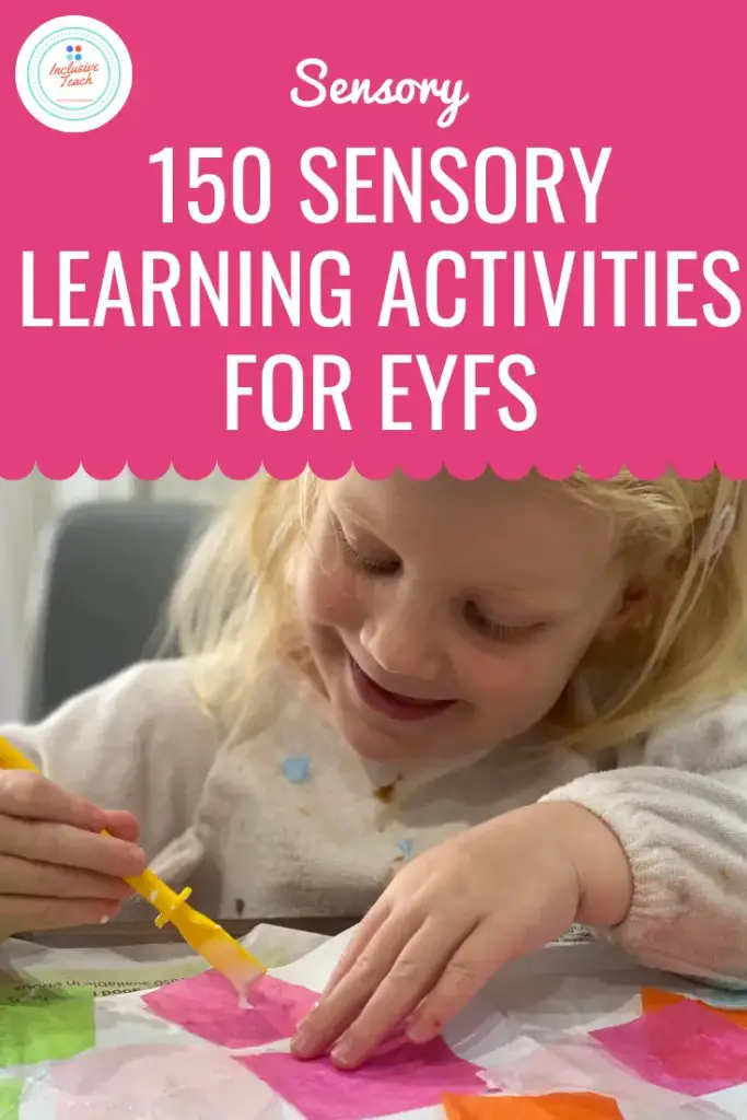 150 Sensory Learning Activities for EYFS
