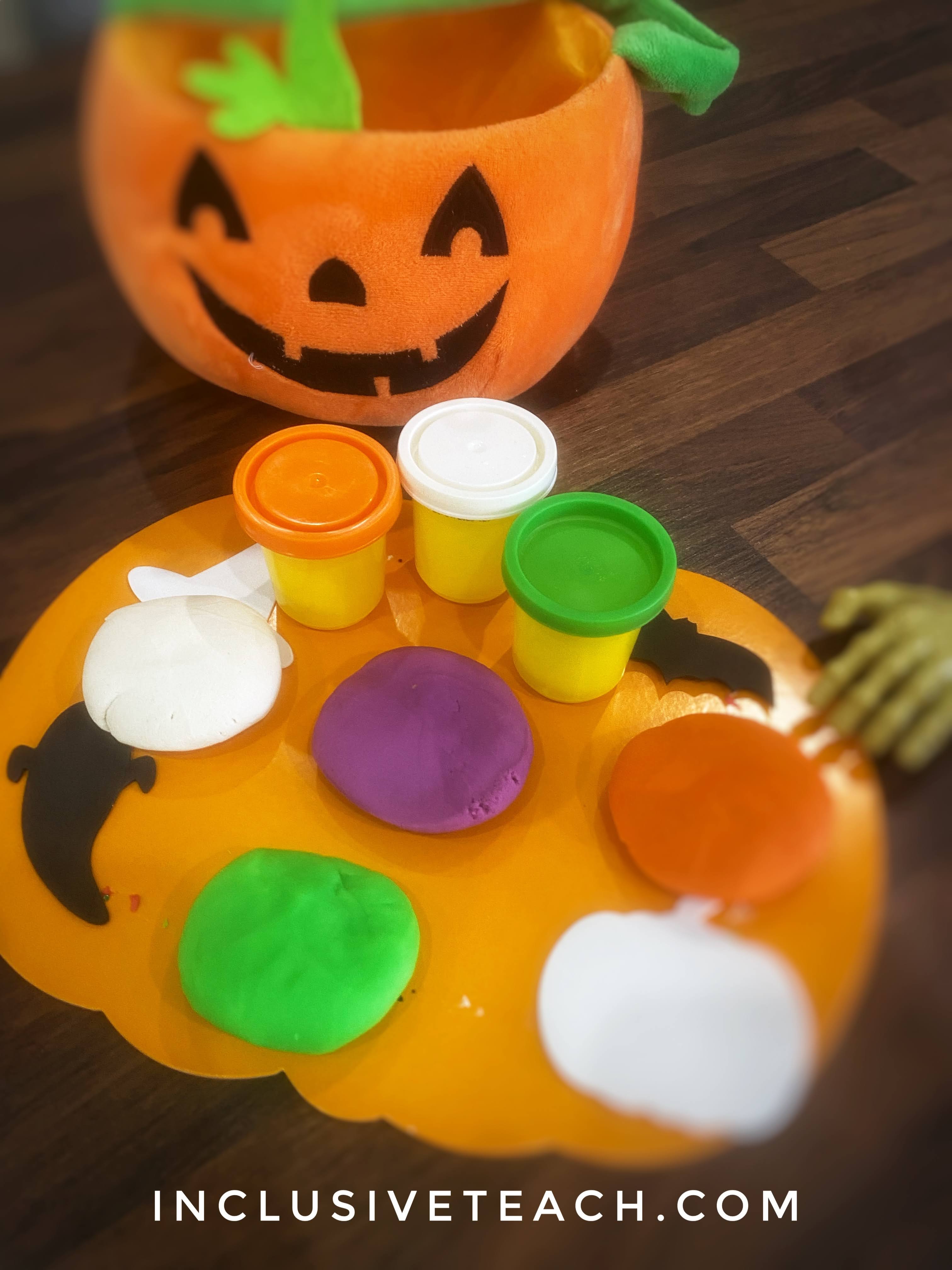 Halloween Play Dough Activity Ideas for EYFS