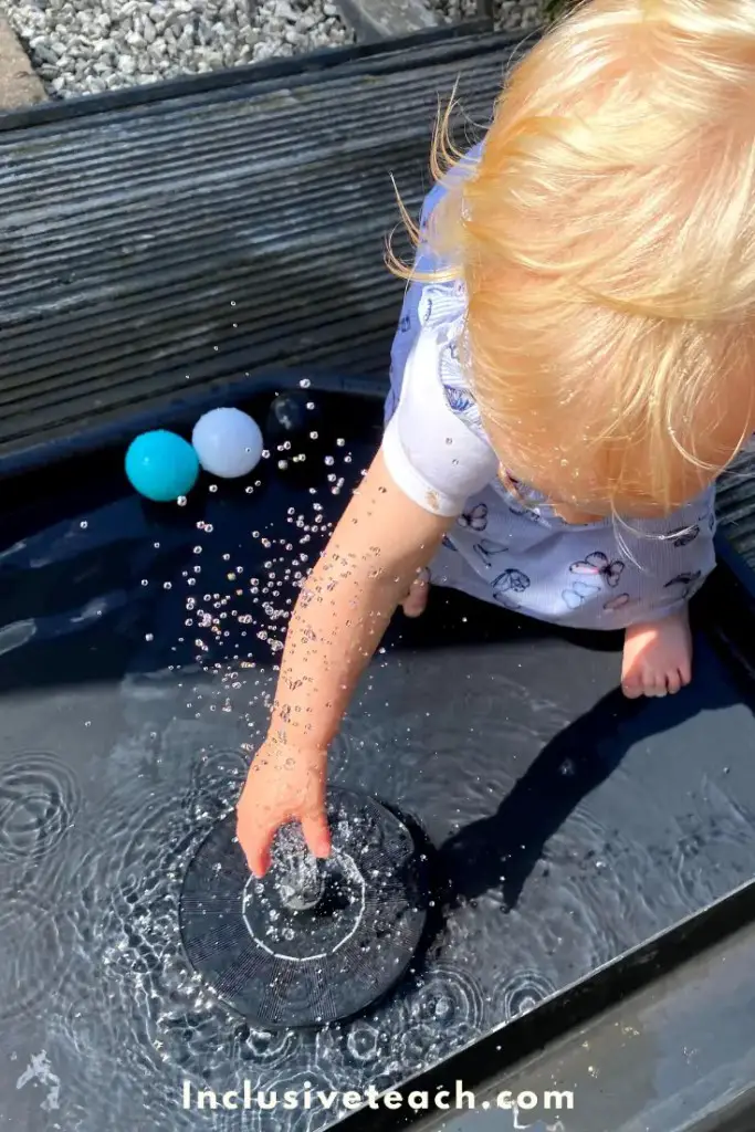 toddler water play activity ideas 1-2 year olds