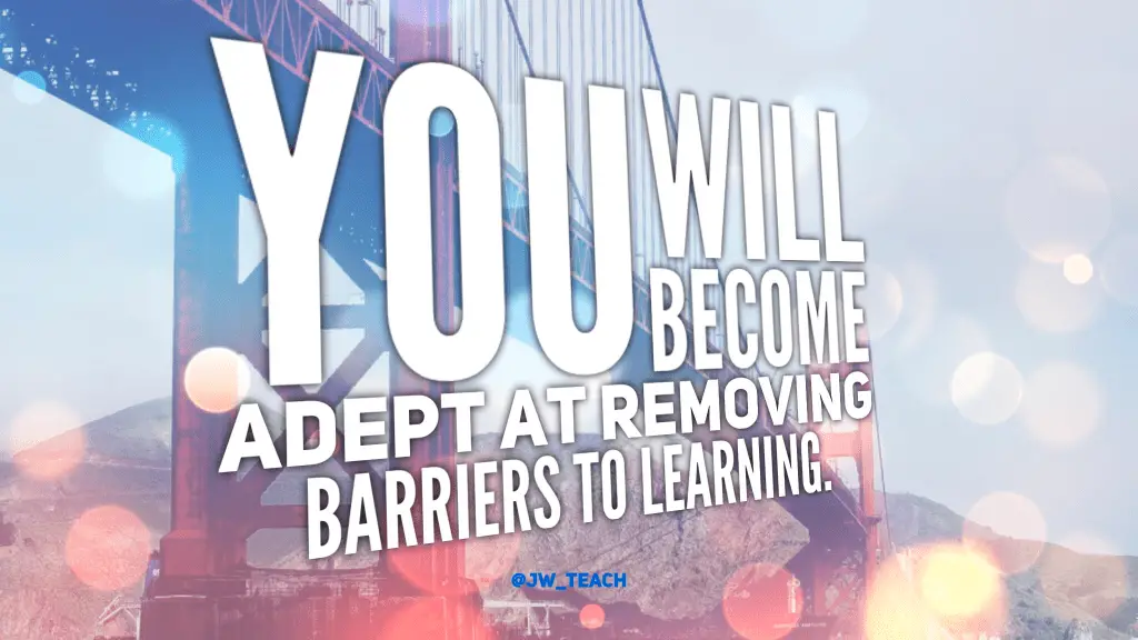 ECTs in Special Schools: You will Become Adept at Removing Barriers to Learning