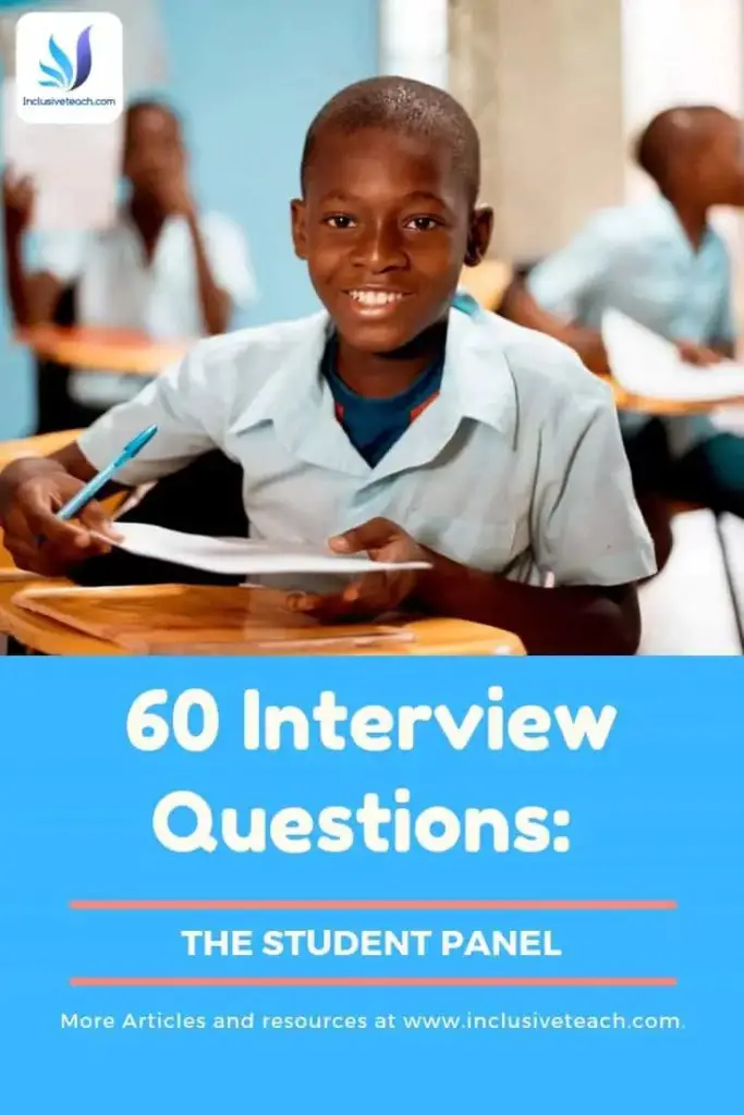School Council Interview Questions.