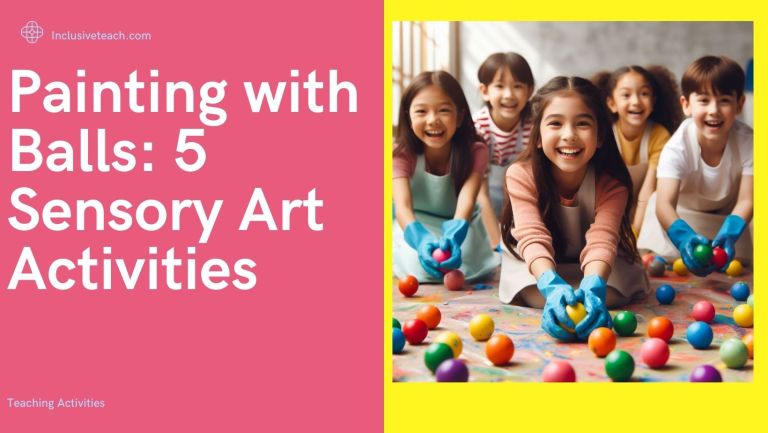 Painting with Balls: 5 Easy Art Activities