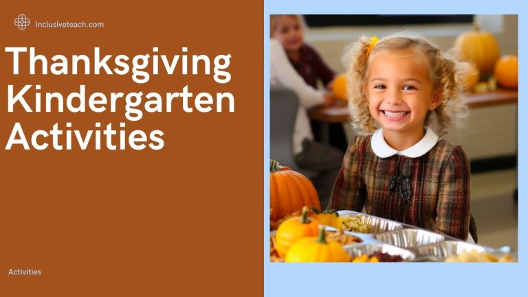 20+ Great Thanksgiving Activities for Kindergarten