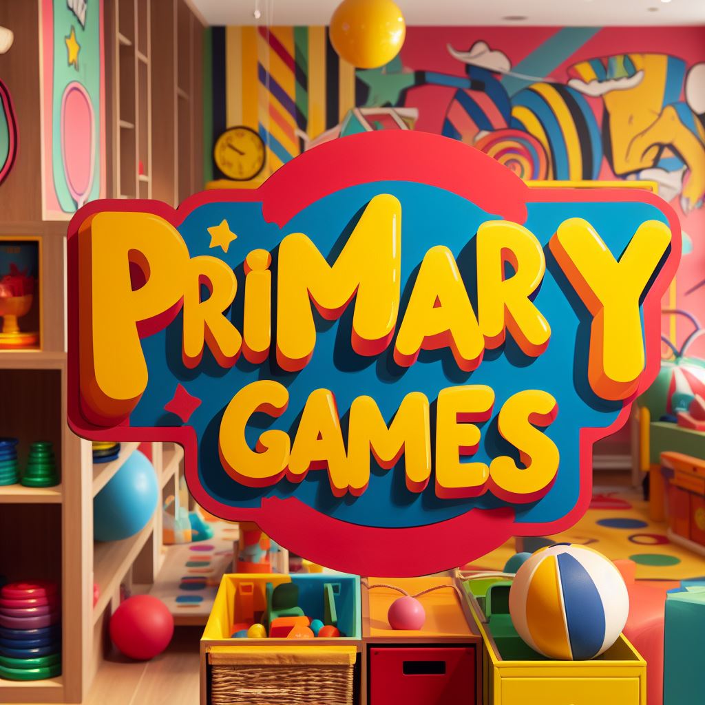 Primary games - activity ideas for schools and teachers. Vibrant colours