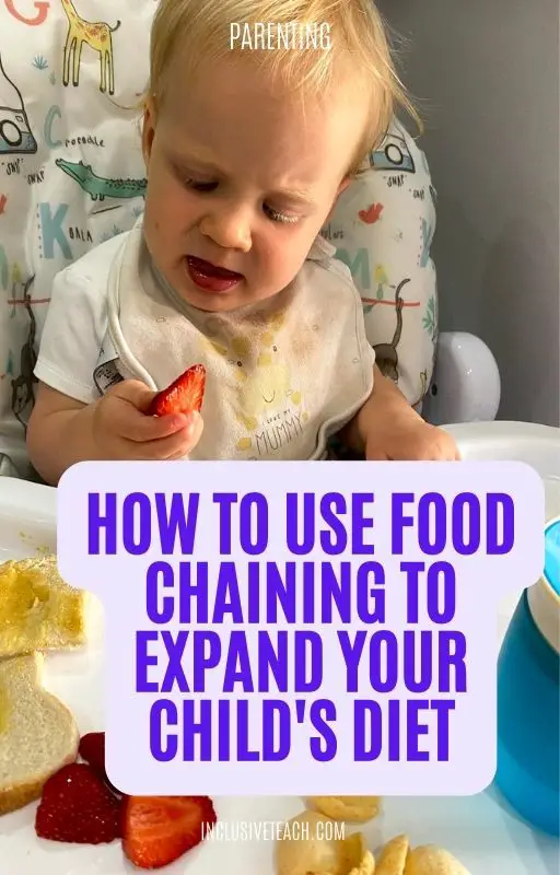 How to Use Food Chaining to Expand Your Child's Diet Baby Eating a Strawberry