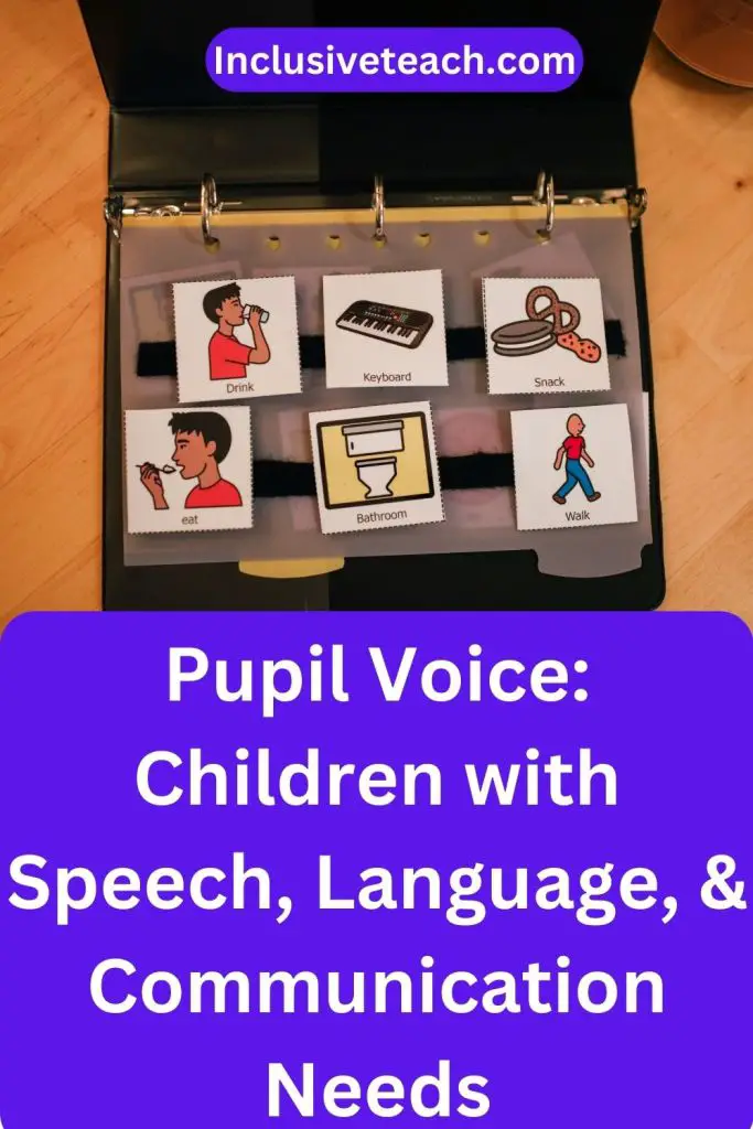 Pupil Voice: Children with Speech, Language, & Communication Needs