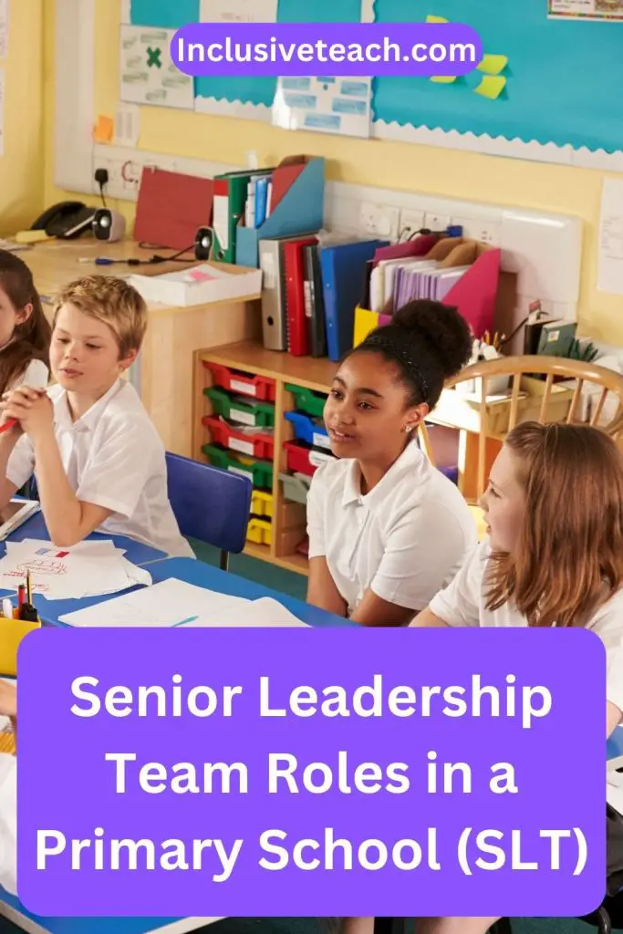 Senior Leadership Team Roles in a Primary School (SLT)