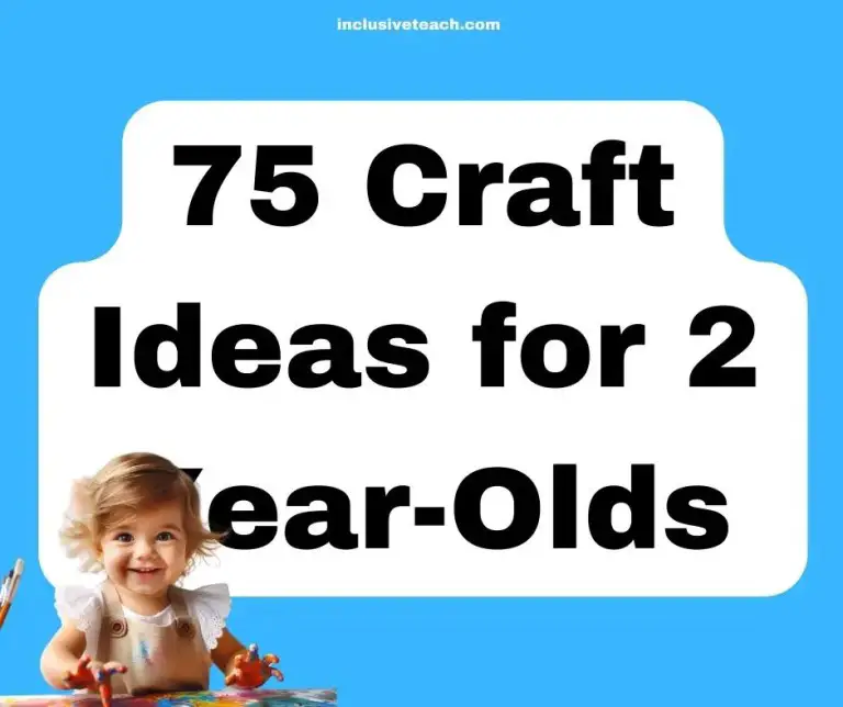 75 Craft Ideas for 2 Year-Olds
