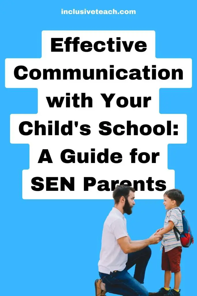 Communicating with School: A Guide for Parents of Children with Special Needs