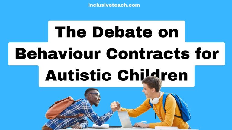 Behaviour Contracts for Autistic Children